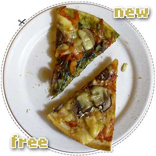 Pizza-Bastelbogen (download) 